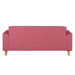 Canapé Linar (2 places) Textile - Rouge