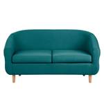 Sofa Little (2-Sitzer) Stoff Blau/Grün - Petrol