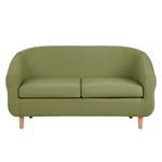 Sofa Little (2-Sitzer) Stoff Olivgrün