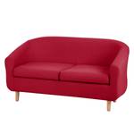 Sofa Little (2-Sitzer) Stoff Rot - Rot