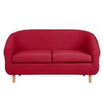 Sofa Little (2-Sitzer) Webstoff Rot - Rot