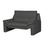 Sofa Longford (2-Sitzer) Echtleder Echtleder - Anthrazit