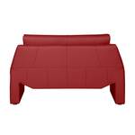 Sofa Longford (2-Sitzer) Echtleder Echtleder - Rot