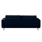 Sofa Lorcy (2,5-Sitzer) fluweel - Nachtblauw