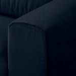 Sofa Lorcy (2,5-Sitzer) fluweel - Nachtblauw