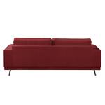 Sofa Lorcy (2,5-Sitzer) Samt - Rot