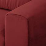 Sofa Lorcy (2,5-Sitzer) fluweel - Rood
