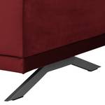 Sofa Lorcy (2-Sitzer) fluweel - Rood