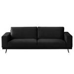 Sofa Lorcy (3-Sitzer) fluweel - Antraciet