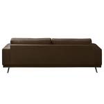 Sofa Lorcy (3-Sitzer) fluweel - Bruin