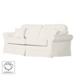 Sofa Louanne (3-Sitzer) Baumwollstoff Baumwollstoff - Beige