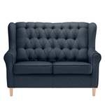 2-Sitzer Sofa Luro Webstoff Inas: Dunkelblau