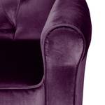 2-Sitzer Sofa Luro Violett - Textil - 146 x 102 x 85 cm