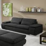 Sofa Madison (3-Sitzer) Strukturstoff Schwarz