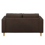 2-Sitzer Sofa MAISON Webstoff - Webstoff Inas: Braun