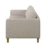 3-Sitzer Sofa MAISON Webstoff Inas: Cappuccino - Ohne Schlaffunktion