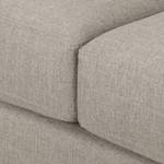 3-Sitzer Sofa MAISON Webstoff Inas: Cappuccino - Ohne Schlaffunktion