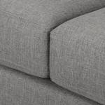 3-Sitzer Sofa MAISON Webstoff Inas: Platin - Ohne Schlaffunktion