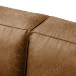 3-Sitzer Sofa LORALAI Microfaser Pina: Cognac
