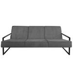 Sofa Manchester IV (3-Sitzer) Antiklederlook - Grau