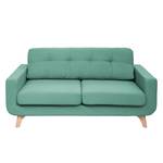 Sofa Marlene (2-Sitzer) Webstoff Aquablau