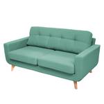 Sofa Marlene (2-Sitzer) Webstoff Aquablau