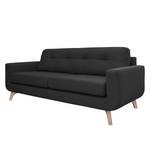 Sofa Marlene (3-Sitzer) Webstoff Anthrazit