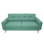 Sofa Marlene (3-Sitzer) Webstoff Aquablau