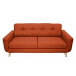 Sofa Marlene (3-Sitzer) Webstoff Terracotta