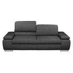 Sofa Masca (2-Sitzer) Strukturstoff Anthrazit