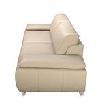 Sofa Masca (3-Sitzer) Echtleder Echtleder - Beige