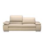 Sofa Masca (3-Sitzer) Echtleder Echtleder - Beige