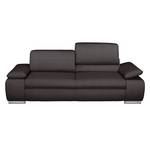 Sofa Masca (3-Sitzer) Strukturstoff Braun