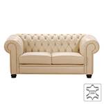 Sofa Medford (2-Sitzer) Echtleder Beige