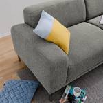 Sofa Meeker (2,5-Sitzer) Strukturstoff Grau - Textil - 216 x 73 x 90 cm