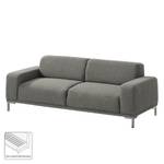 Sofa Meeker (2,5-Sitzer) Strukturstoff Grau - Textil - 216 x 73 x 90 cm