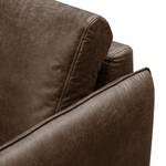 Sofa Mertyn (2,5-Sitzer) Antiklederlook Braun