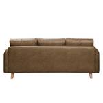 Sofa Mertyn (3-Sitzer) Antiklederlook Camel