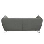 Canapé Michie (2,5 places) Microfibre - Gris - Accoudoir réglable