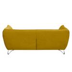 Sofa Michie (2,5-Sitzer) Microfaser Ocker - Armlehne verstellbar