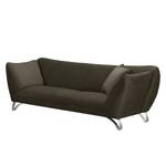 Sofa Michie (3-Sitzer) Microfaser Espresso - Armlehne verstellbar