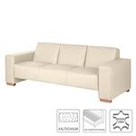 Sofa Midar (3-Sitzer) Echtleder Echtleder - Beige