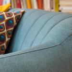 Sofa Molly (2-Sitzer) Webstoff Blaugrau