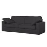 Sofa Moore (2,5-Sitzer) Webstoff Stoff Dara: Anthrazit