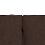 Sofa Moore (2,5-Sitzer) Webstoff Stoff Dara: Braun