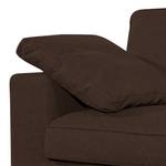 Sofa Moore (2,5-Sitzer) Webstoff Stoff Dara: Braun