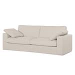 Sofa Moore (2,5-Sitzer) Webstoff Stoff Dara: Creme