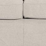 Sofa Moore (2,5-Sitzer) Webstoff Stoff Dara: Creme