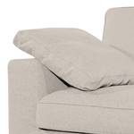 Sofa Moore (2,5-Sitzer) Webstoff Stoff Dara: Creme