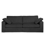 Sofa Moore (2,5-Sitzer) Webstoff Stoff Valura: Anthrazit